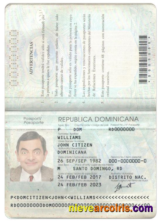 DOMINICANA pass